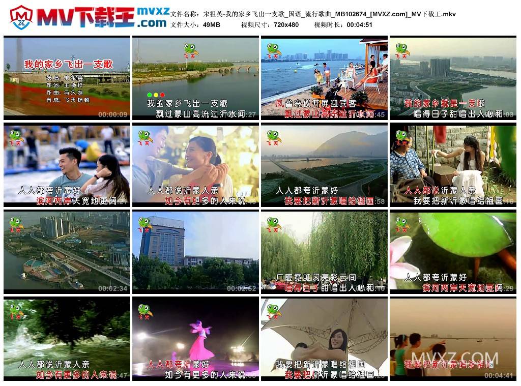 宋祖英-我的家乡飞出一支歌_国语_流行歌曲_MB102674